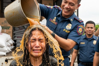 Babaeng Drayber Tumulong sa Baha, Binuhusan ng Putik!! Pulis Arogante Nagwala Dahil Di Binayaran 3M!
