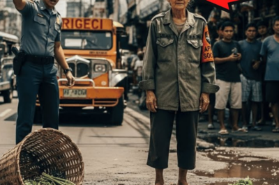 Inihagis ng Pulis ang Bayong ni Lola sa Putikan—Nang Mapansin ang Patch sa Lumang Jacket Niyang, Napahiya, Nanlumo, At Niyanig ang Lungsod!