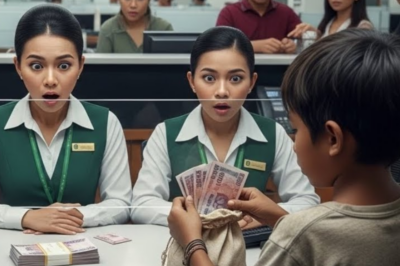 “Nang Pumasok ang Basurero sa Bangko Para Magdeposito ng Pera—Napatingin at Nabuslot ang Lahat! Eksena ng Panghuhusga, Pagkabigla, at Pagbago ng Sistema: Nabali ang Pride ng Mayaman, Nabuksan ang Sugat ng Lipunan!”