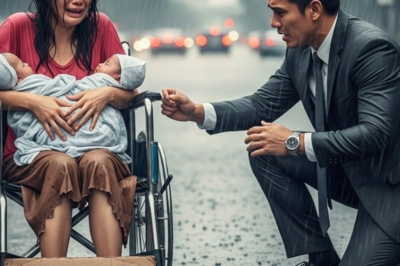 “Nakita ng Bilyonaryo ang Babaeng Namamalimos Kasama ang Kambal — Siya Pala ang Dating Pag-ibig Niya!”