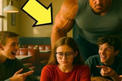 “3 Matones Humillan a la Chica Autista en la Cafetería… Pero Cuando Su Papá Aparece, Lo Que Sucede Es Imparable”