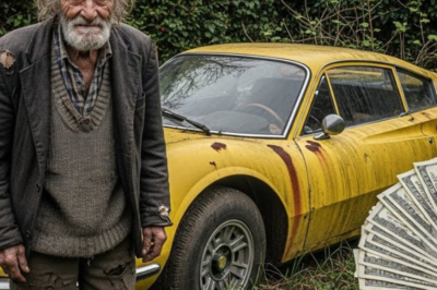 “Itinapon na Ferrari, Isang Hakbang na Lang Mula sa Pagkakasira—Kumpletong Pag-aayos!”