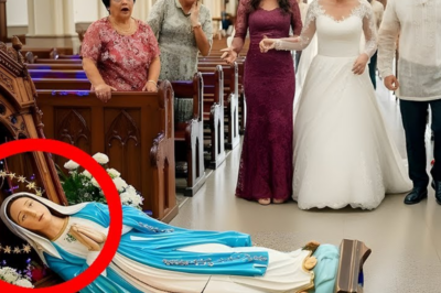 “Sa Pilipinas, Isang Muslim na Babae Sinira ang Virgin Mary Shrine sa Kanyang Kasal… At Ang Hindi Kapani-paniwala Ay Nangyari!”