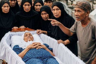 ““Sandali Lang!”: Isang Pulubi ang Humarang sa Libing ng Isang Bilyonaryo—At Nabunyag ang Isang Lihim”