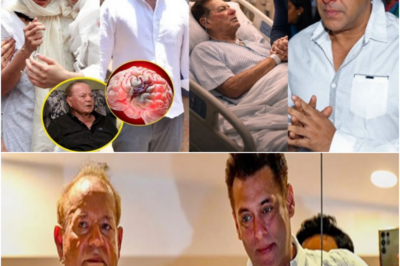 Salman Khan अपने पिता Salim Khan को ब्रेन क्लॉट के कारण आईसीयू में वेंटिलेटर पर भर्ती किए जाने के बाद फूट-फूटकर रो पड़े। 💔😭