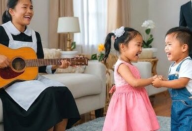 Pagod na dumating ang milyonaryo at nagulat makita ang anak niyang kalaro ang anak ng katulong