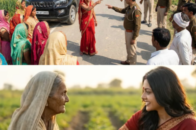 एक अकेली गांव की महिला दरोगा पर भारी पड़ गई।।