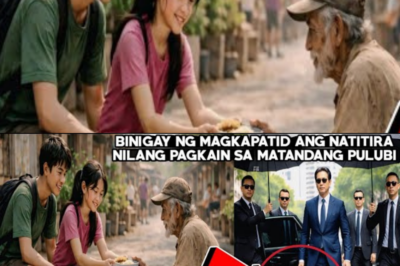 BINIGAY NG MAGKAPATID ANG NATITIRA NILANG PAGKAIN SA MATANDANG PULUBI DI NILA AKALAING GRABE ANG…