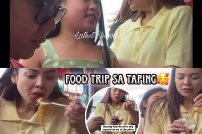 Claudine Barretto kumain ng streetfoods at nanlibre sa taping ang generous at wala syang arte 🙏