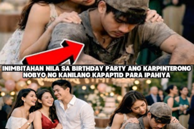 INIMBITAHAN NILA SA BIRTHDAY PARTY ANG KARPINTERONG NOBYO NG KANILANG KAPAPTID PARA IPAHIYATANGGAL..