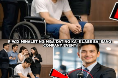P. W.D, MINALIIT NG MGA DATING KA-KLASE SA ISANG COMPANY EVENTDI NILA ALAM NA ITO PALA ANG SIKAT NA