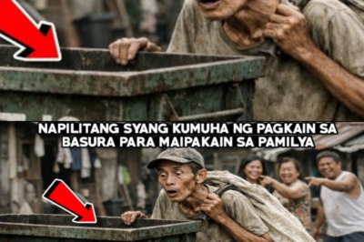 AMA, NAPILITANG KUMUHA NG PAGKAIN SA BASURA PARA MAIPAKAIN SA PAMILYASWERTE PALA ANG NAGHIHINTAY…