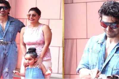 बेटी-Debina Bonnerjee संग Gurmeet Choudhary ने मनाया अपना जन्मदिन, पैप्स के सामने काटा केक