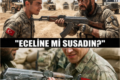 TÜRK TEĞMEN NAMLUYA KAFA ATTI! Paralı Asker Korkudan Silahını Bıraktı