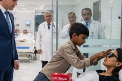 जब एक सड़क पर रहने वाले बच्चे ने अरबपति की अंधी पत्नी की आँखें लौटा दीं! 😭❤️