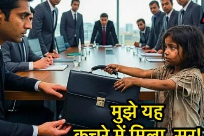 करोड़पति अपनी कंपनी दिवालिया करने ही वाला था — तभी एक भारतीय लड़की उसका खोया ब्रीफकेस लेकर आई।