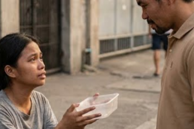 MULA SA GUTOM HANGGANG SA PAG-ASA: Isang Itim na Batang Babae ang Inalalayan ni Manny Pacquiao—At Ang Isang Simpleng Tulong ay YUMANIG sa Mundo!