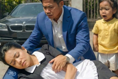 “MAYAMANG BALO TUMULONG SA TAGALINIS NA NASA HARAP NG KANYANG GATE…AT IBINUNYAG NG MGA ANAK ANG TOTOO”