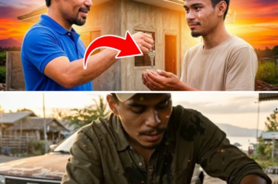 “TINUPAD ANG PANGAKO: MANNY PACQUIAO binigyan si EMAN BACOSA ng bagong bahay—ngunit humingi ng tawad…”