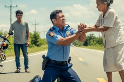 “Pulis na Mayabang, Napaluhod – Isang Pihit Lang ng Kamay ng Matanda, Muling Bumisita ang Bunga ng Kapangyarihan!”