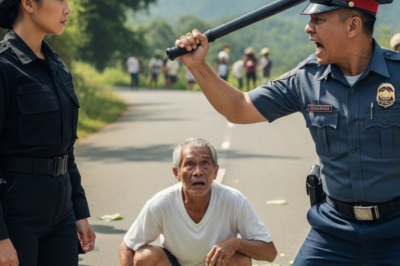 “Matandang Magsasaka, Inapi ng Pulis — Isang Babae Lang ang Nagpatahimik sa Lahat!”