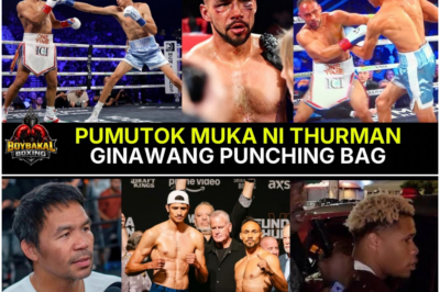 Thurman BUGBUG Knockout Round 6, Ginawang Punching Bag PUTOK PUTOk Ang Muka
