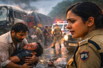 तलाक देकर चली गई थी… हादसे में पति को जान बचाते देखा तो IPS पत्नी रो पड़ी..आगे जो हुआ सब दंग रह गए ।