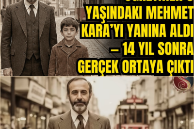 Ankara, 1979: Öğretmen 8 yaşındaki Mehmet Kara’yı yanına aldı — 14 yıl sonra gerçek ortaya çıktı