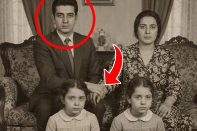 Bu Aile Fotoğrafına Dikkatli Bakın: Koca Karısının Elini Neden Bu Kadar Sıkı Tutuyor?
