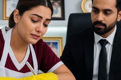 आँसूओं में उसने अपना इस्तीफ़ा साइन कर दिया, बिना यह बताए कि वह गर्भवती थी… 5 साल बाद उसे सच्चाई का प