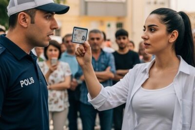 Sessiz Kadın Polise Kafa Tuttu, Cüzdanından Çıkan O Şey Herkesi Dondurdu