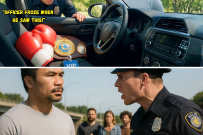 “Binangga ng Pulis si Manny Pacquiao Dahil sa Paglabag sa Bilis — Nang Tumingin sa Loob ng Sasakyan, Nag-Freeze ang Lahat!”