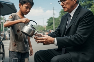 Hukom na Nag-iinom ng Tsaa sa Pulubi Araw-Araw, Nang Malaman ang Totoo, Umiyak Siya!”