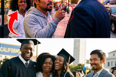 “Isang Babaeng Itim ang Sinibak sa Harap ni Manny Pacquiao—Ang Ginawa Niya Pagkatapos Nagpabago ng Lahat!”