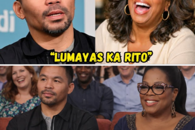 “TINAWANAN NI OPRAH SI PACQUIAO SA LIVE TV—AKALA NIYA BIRO LANG, PERO ISANG SAGOT LANG, NAPATAHIMIK ANG BUONG STUDIO!”