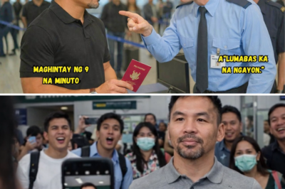 “MINALIIT NG IMMIGRATION SI PACQUIAO—9 MINUTO LANG, BINALIKTAD NIYA ANG SISTEMA, MGA OPISYAL BIGLANG NAWALA SA PWESTO!”
