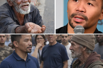 “HUMINGI LANG NG $1 ANG ISANG HOMELESS—AKALA NIYA BARYA LANG, PERO ANG GINAWA NI PACQUIAO, BINAGO ANG BUHAY NIYA SA ISANG IGAP!”
