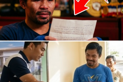 “Isang Ulila ang Sumulat kay Manny Pacquiao—Nang Mabasa Niya ang Liham, Biglang Nagbago ang Lahat… Nakakaiyak ang Rebelasyong Lumabas!”