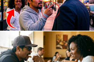 “Sinibak sa Harap ni Manny Pacquiao ang Isang Babaeng Itim—Pero ang Ginawa Niya Pagkatapos ay Bumaliktad sa Lahat at Nagpaiyak sa Buong Pilipinas!”