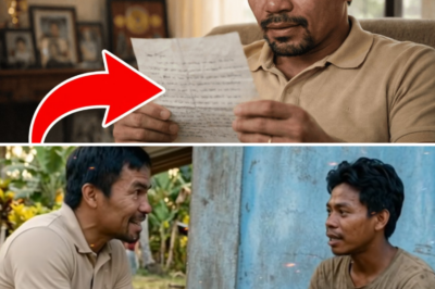 “Isang Liham ng Ulila ang Bumago Kay Manny Pacquiao—Ang Sumunod ay Tinawag na HIMALA na Nagpaiyak sa Buong Pilipinas!”