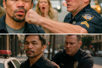 “MAYABANG NA PULIS, SINUNTOK ANG ISANG ALAMAT — ILANG SEGUNDO LANG, GUMUHO ANG KANYANG KARERA NANG MALAMAN NIYANG SI Manny Pacquiao ANG KANYANG TINAMAAN… AT MAY UGNAYAN PA SA FBI!”