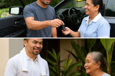 “HINDI LANG KAMPEON SA RING—PINAIYAK NI Manny Pacquiao ANG BUONG BANSA! REGALO NIYA NG SASAKYAN SA KANYANG KASAMBAHAY, TUMAGOS SA PUSO NG LAHAT!”