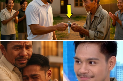 “PINAHIYA ANG MGA MAYAMAN! Manny Pacquiao NAGBIGAY NG BAHAY SA MATANDANG NAGLINGKOD SA KANYA — ANG TAGPONG ITO, PINALUHA ANG BUONG BANSA!”