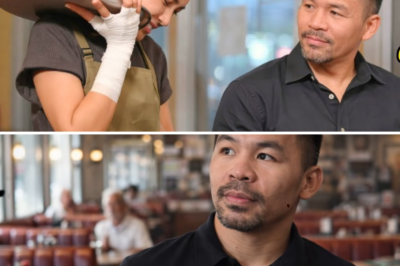 “BINULAG NG SISTEMA ANG SAKIT! Manny Pacquiao NAMATAAN ANG SERBIDORANG MAY BALING KAMAY SA KANYANG DINER — ANG NALAMAN NIYA, NAGPA-GULAT AT NAGPAIYAK SA LAHAT!”