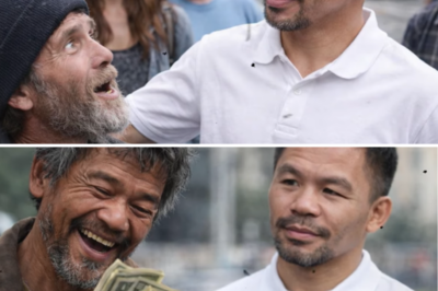 LALAKI NA WALANG TIRAHAN HUMILING KAY MANNY PACQUIAO NG ‘$1’ — ANG KANYANG SAGOT, NAKAKAGULAT, WALANG HIYA, AT HINDI MALILIMUTAN