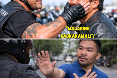 “SINAMPAL NILA ANG AKALA’Y KARANIWANG LALAKI—PERO NANG MALAMAN NILA NA SI Manny Pacquiao PALA, BIGLANG NAGBAGO ANG BUONG KALSADA!”