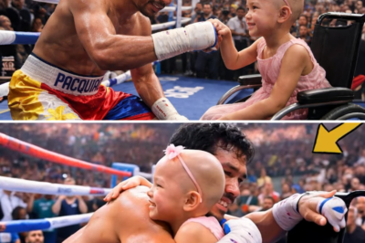 “TINIGIL NI MANNY PACQUIAO ANG LABAN SA HARAP NG BUONG MUNDO — ANG GINAWA NIYA PARA SA 5-ANYOS NA MAY KANSER, PINAIYAK ANG ARENA AT BINAGO ANG KAHULUGAN NG ‘CHAMPION’!”