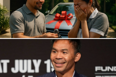 PACQUIAO SHOCKS PILIPINAS: KALAHI NG BAHAY NAGKAGULAT, UMIYAK NANG LABIS NANG BIGYAN SIYA NG BAGONG KOTSE — BUONG BANSA NAGULAT