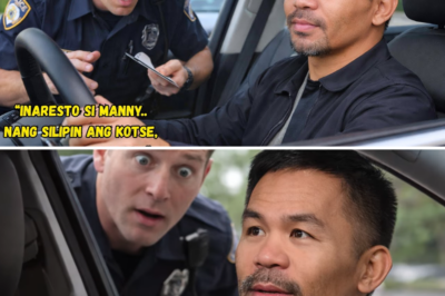 “INARESTO DAHIL SA BILIS—AKALA KARANIWANG DRIVER LANG… PERO NANG SILIPIN NG PULIS ANG SASAKYAN, NAPATIGIL SIYA: SI Manny Pacquiao PALA ANG HINULI NIYA!”