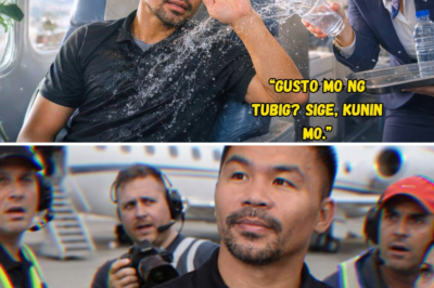 “Itinapon ng FA ang Tubig kay Manny Pacquiao na Naka-disguise—’Di Alam Siya ang May-ari ng Jet..”